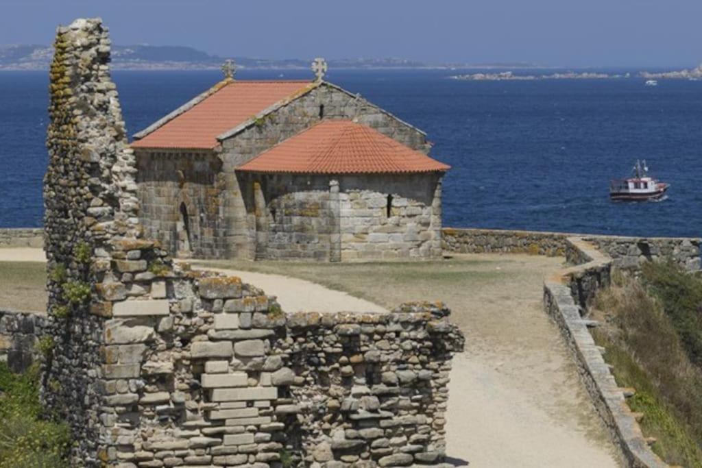 Apartamento Acogedor En La Playa De La Lanzada Sanxenxo Dış mekan fotoğraf